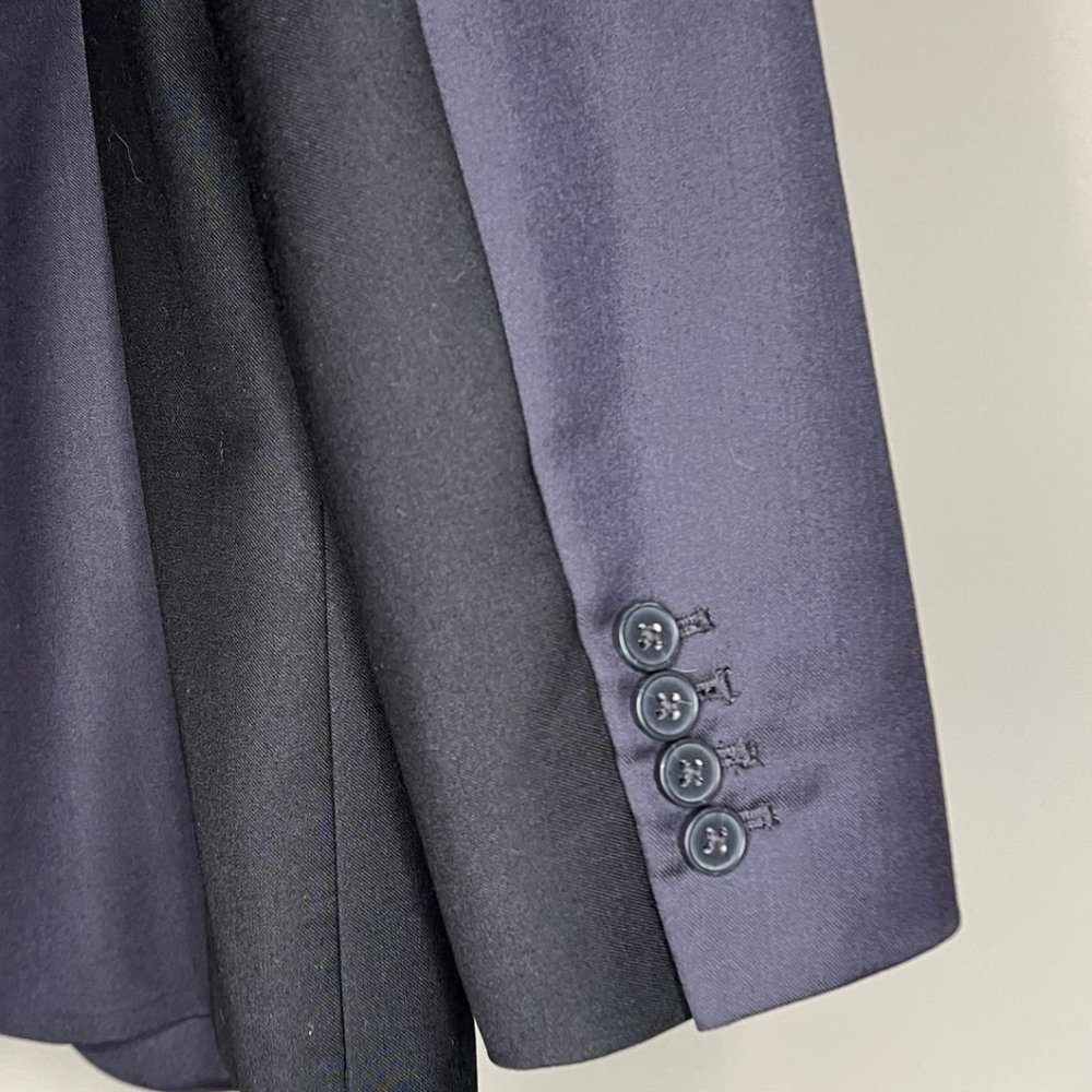 INC Slim Fit Black Blazer | Satin Trim | Size M (Men’s) - Picture 9 of 9